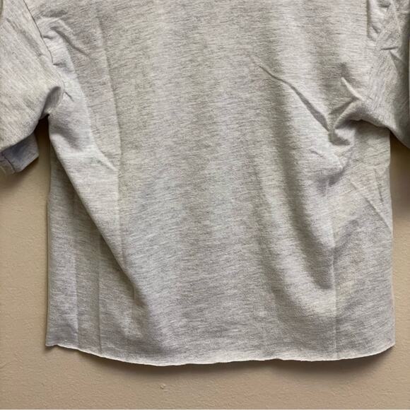Vintage L Y2K 2000 Millennium short sleeve cropped t-shirt Bike Week gray FL - Picture 7 of 7